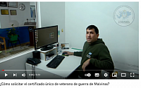 ¿Cómo solicitar el certificado único de veterano de guerra de Malvinas?